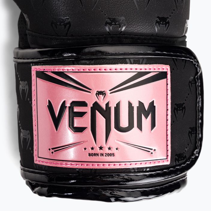 Рукавиці боксерські Venum Impact Monogram чорно-золоті VENUM-04586-537 6