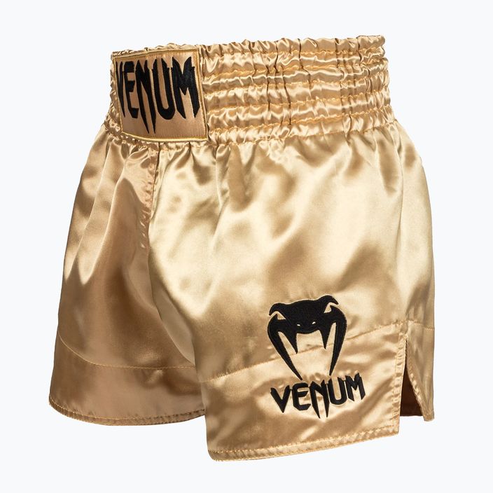 Шорти чоловічі Venum Classic Muay Thai чорно-золоті 03813-449 2