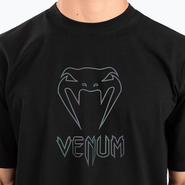 Чоловіча світловідбиваюча футболка Venum Classic чорна/чорна 5