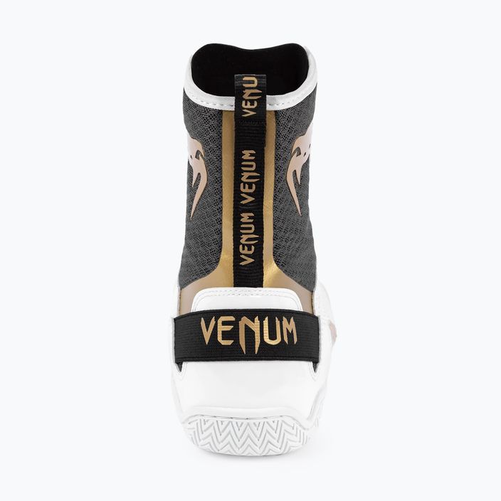 Кросівки боксерські Venum Elite Boxing white/black/gold 14
