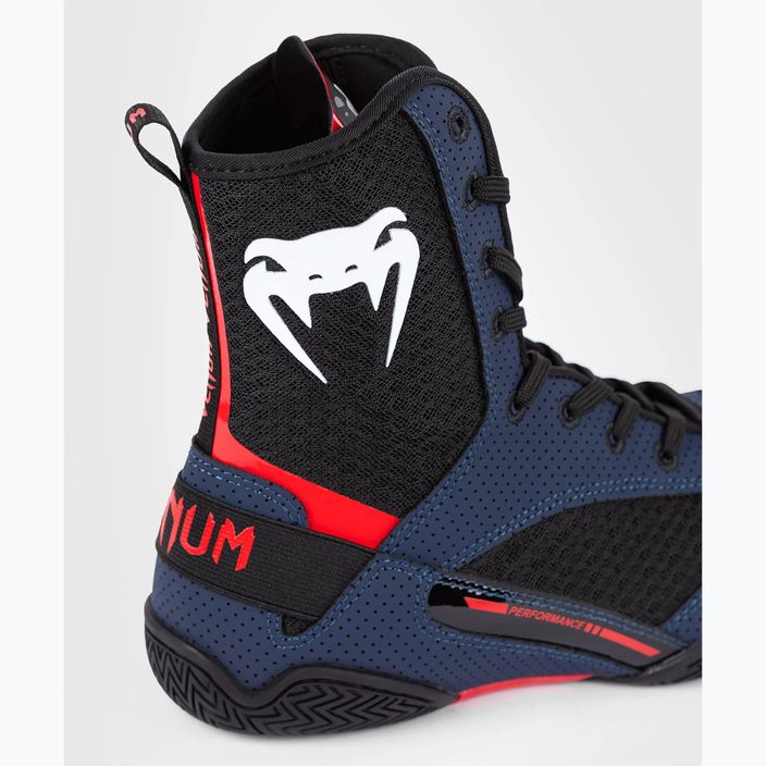 Боксерські черевики Venum Elite темно-сині / чорні 10
