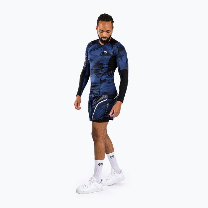 Кофта чоловіча Venum Electron 3.0 Rashguard navy 2