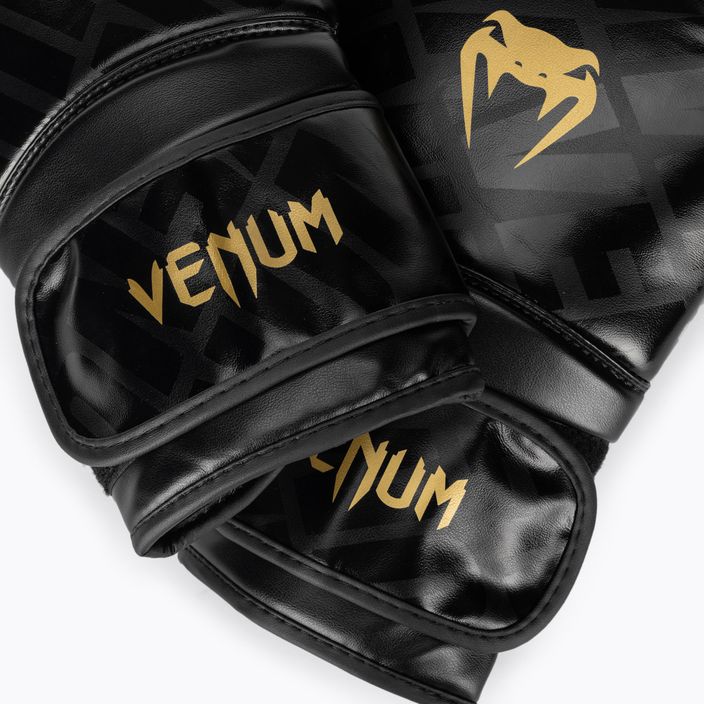 Боксерські рукавички Venum Contender 1.5 XT чорні/золоті 4