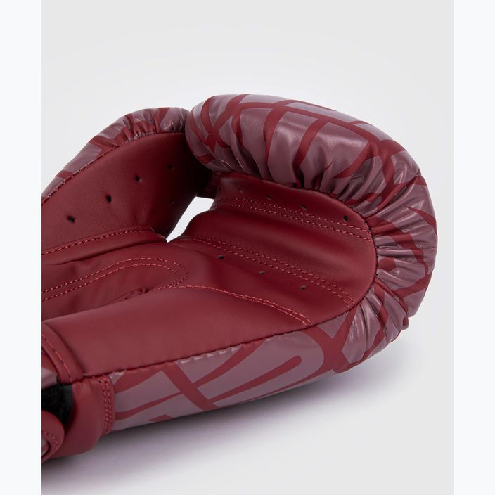 Боксерські рукавички Venum Contender 1.5 XT бордові/білі 4