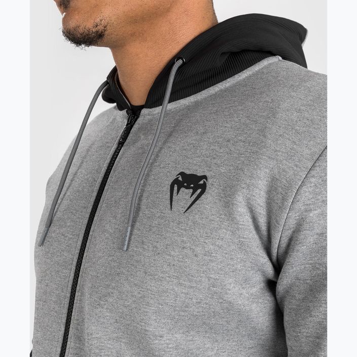 Кофта чоловіча Venum Contender 4.0 Hoodie heather grey/black 4