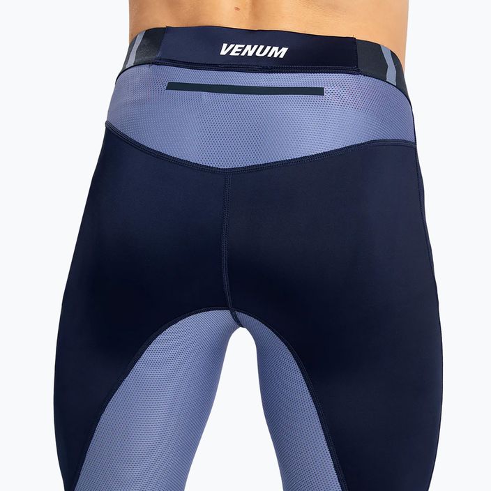 Легінси для тренувань чоловічі Venum Tempest Spats navy blue 6