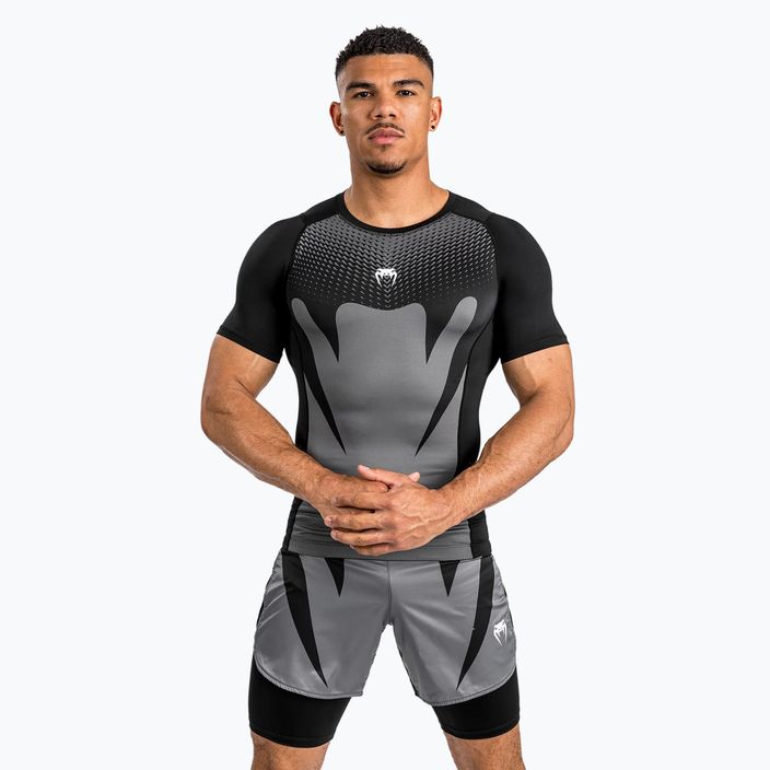 Футболка чоловіча Venum Attack Rashguard black