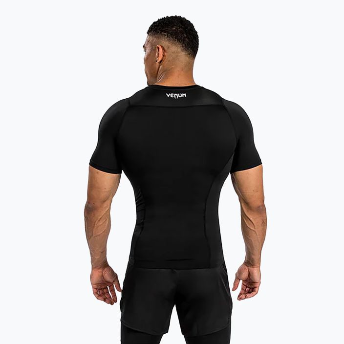 Футболка чоловіча Venum Attack Rashguard black 3