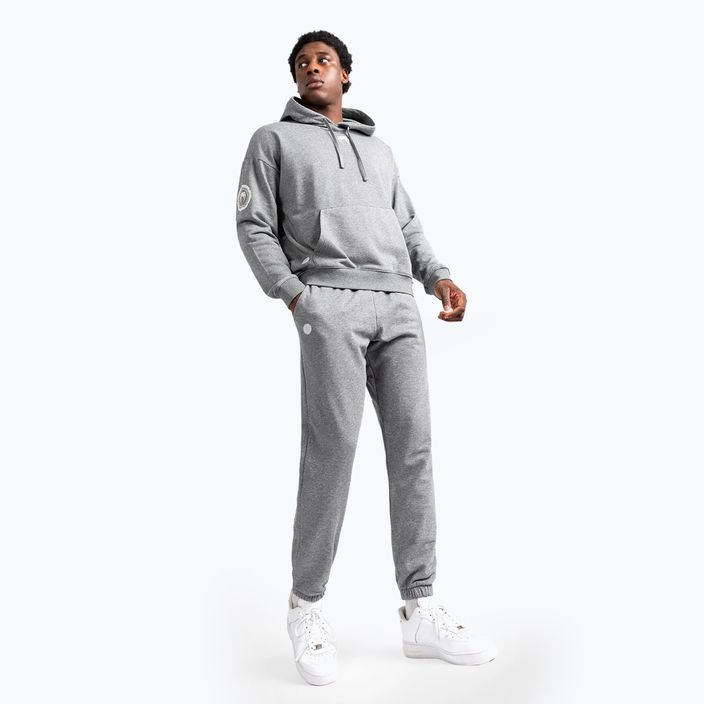 Кофта чоловіча Venum Vortex XL Lite Hoodie light heather grey 2