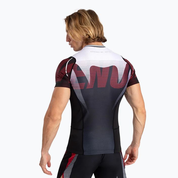 Футболка чоловіча Venum Adrenaline Rashguard SS black/red 3