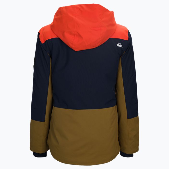 Куртка для сноуборду дитяча Quiksilver Ambition оранжева EQBTJ03113 2