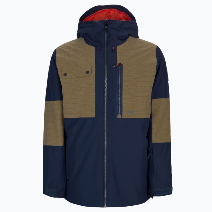 Куртка для сноуборду чоловіча Quiksilver Tamarack темно-синя EQYTJ03269