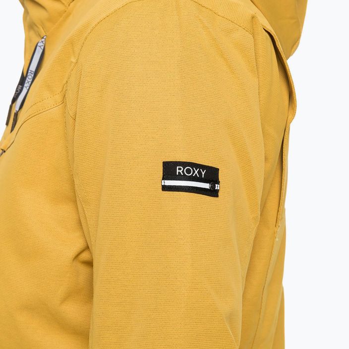 Куртка для сноуборду жіноча Roxy Presence жовта ERJTJ03269 7