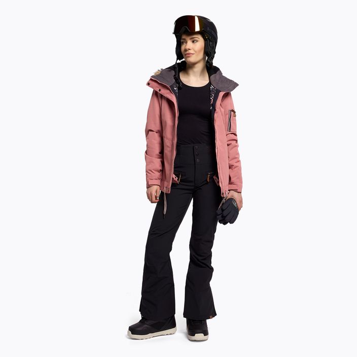 Куртка для сноуборду жіноча Roxy Meade рожева ERJTJ03275 2