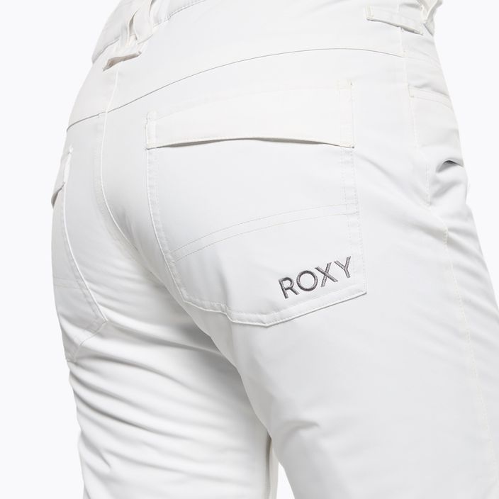 Штани для сноуборду жіночі Roxy Backyard білі ERJTP03127 5