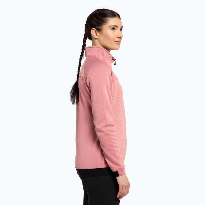 Кофта для сноуборду жіноча Roxy Limelight Zip Through рожева ERJFT04258 3