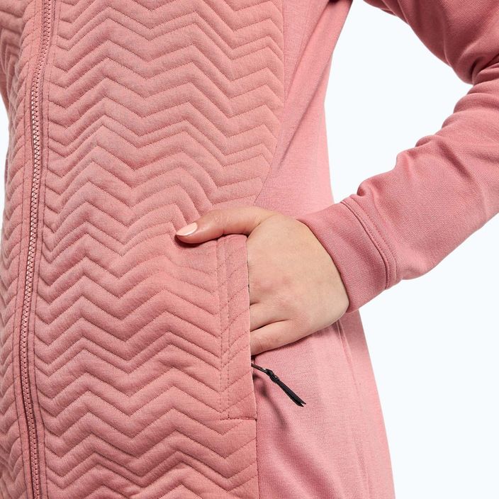 Кофта для сноуборду жіноча Roxy Limelight Zip Through рожева ERJFT04258 6