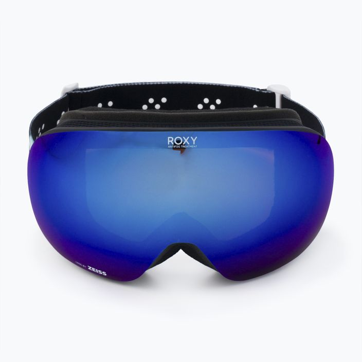 Маска сноубордична жіноча Roxy Popscreen Cluxe J true black akio/sonar ml revo blue ERJTG03156-KVJ1 2