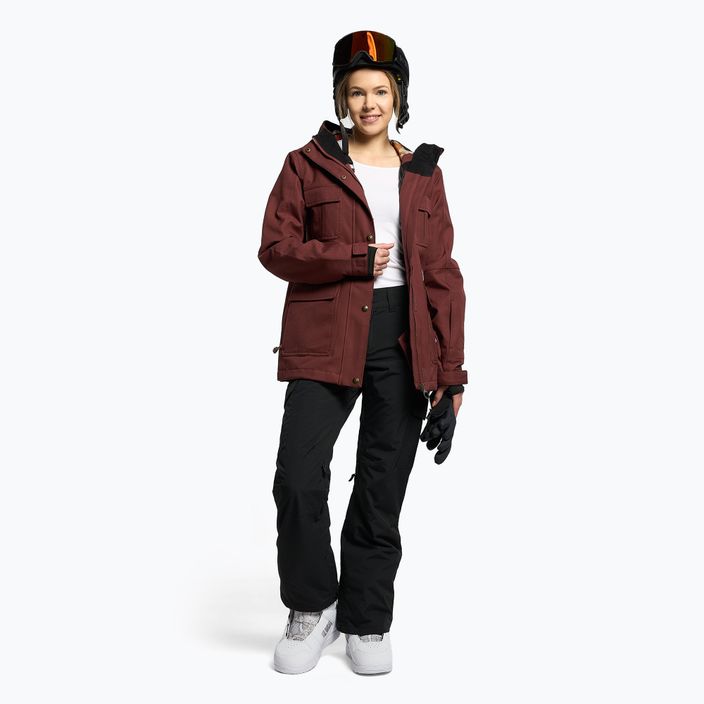 Куртка для сноуборду жіноча DC Liberate коричнева ADJTJ03018-RSD0 2