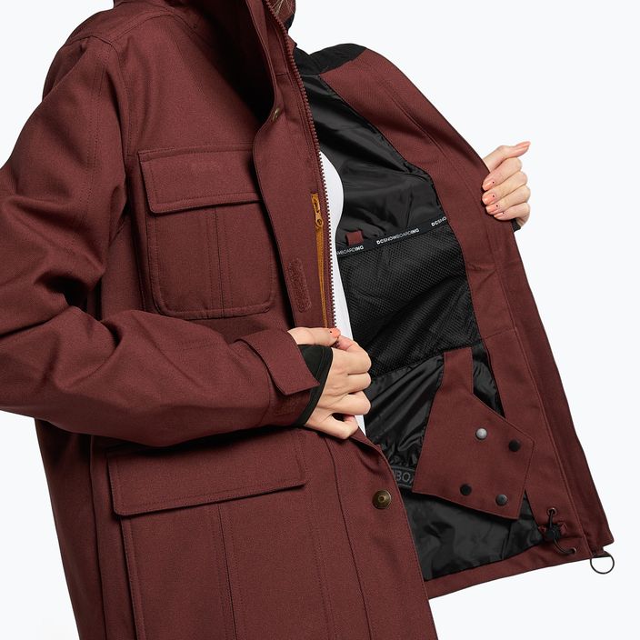 Куртка для сноуборду жіноча DC Liberate коричнева ADJTJ03018-RSD0 8