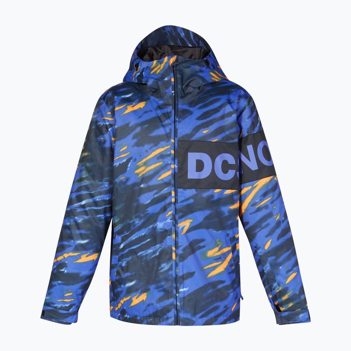 Куртка сноубордична чоловіча DC Propaganda angled tie dye royal blue 9