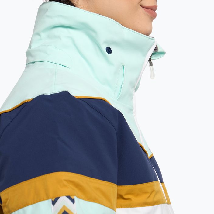 Куртка сноубордична жіноча ROXY Peak Chic Insulated fair aqua 7
