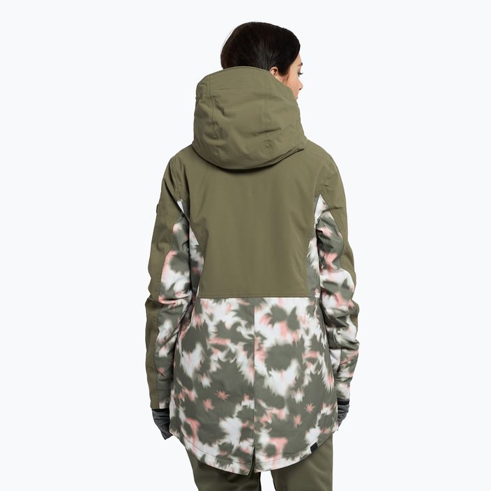 Куртка сноубордична жіноча ROXY Stated deep lichen green nimal 4