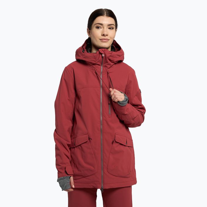 Куртка сноубордична жіноча ROXY Stated Warmlink brick red
