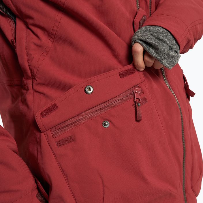 Куртка сноубордична жіноча ROXY Stated Warmlink brick red 9