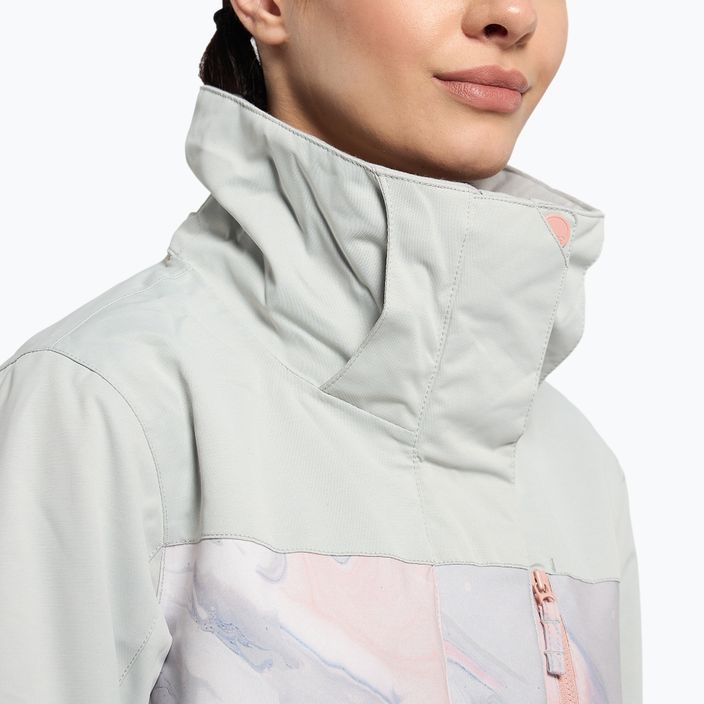 Куртка сноубордична жіноча ROXY Jetty Block gray violet marble 6