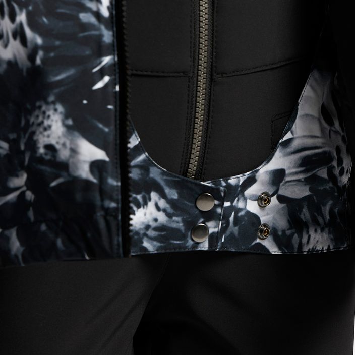 Куртка сноубордична жіноча ROXY Jet Ski Premium true black future flower 10