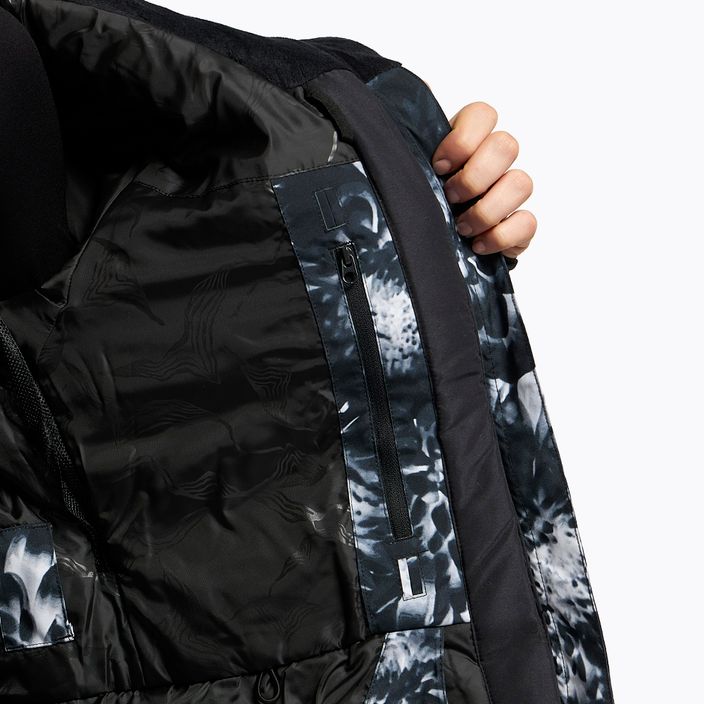 Куртка сноубордична жіноча ROXY Jet Ski Premium true black future flower 12