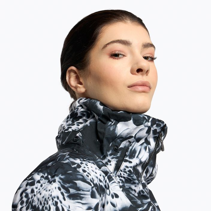 Куртка сноубордична жіноча ROXY Jet Ski Premium true black future flower 8