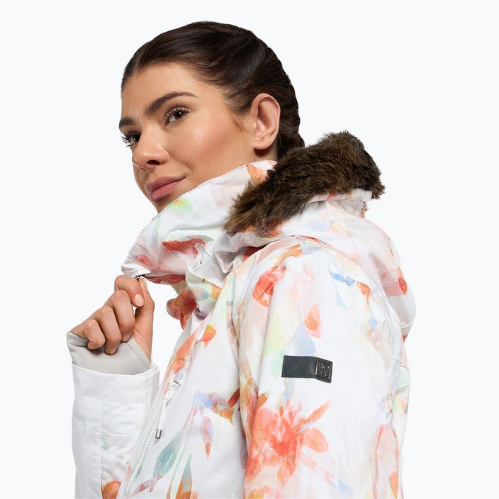 Куртка сноубордична жіноча ROXY Jet Ski Premium bright white tenderness 6
