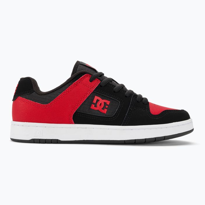 Кросівки чоловічі DC Manteca 4 black/athletic red 2