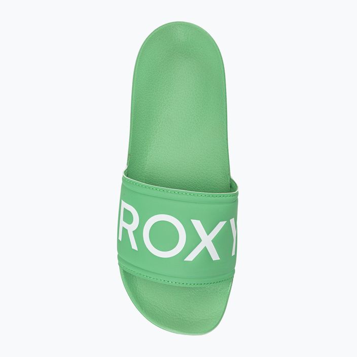 Шльопанці жіночі ROXY Slippy II absinthe green 6