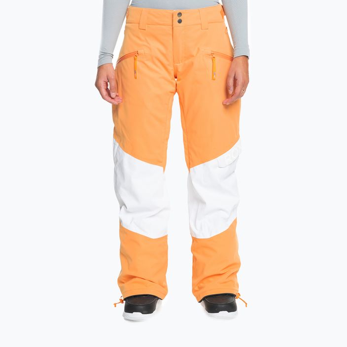 Жіночі сноубордичні штани ROXY Chloe Kim Woodrose помаранчеві