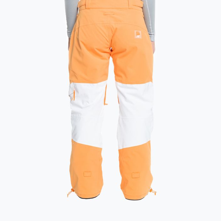 Жіночі сноубордичні штани ROXY Chloe Kim Woodrose помаранчеві 3