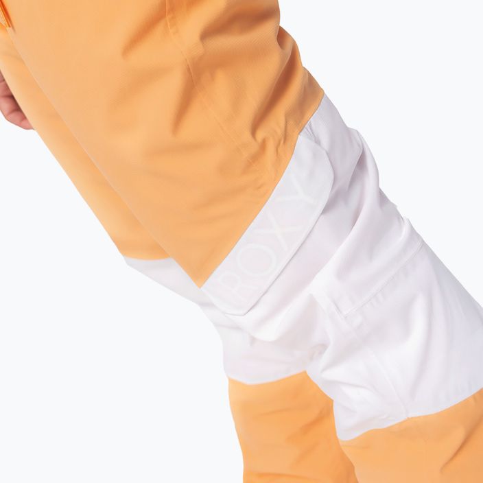 Жіночі сноубордичні штани ROXY Chloe Kim Woodrose помаранчеві 6