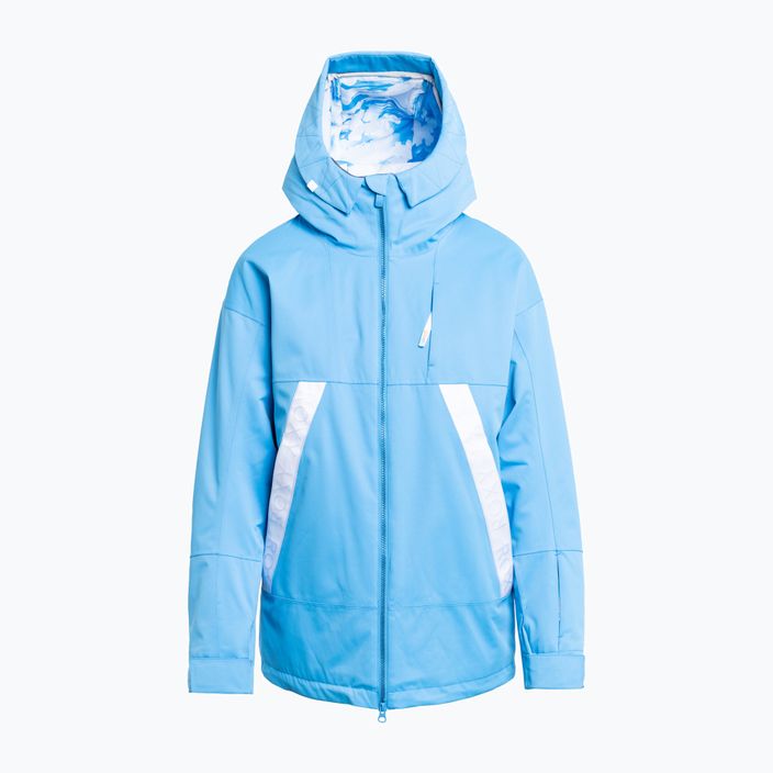 Жіноча сноубордична куртка ROXY Chloe Kim лазурно-блакитна 3