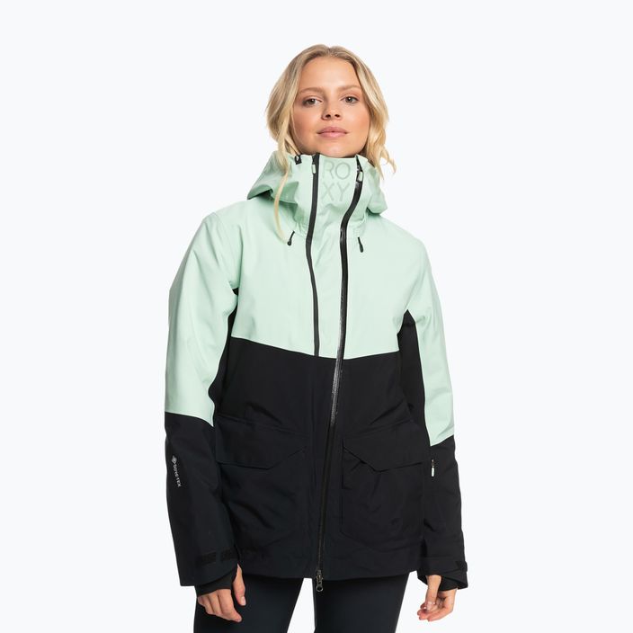 Жіноча сноубордична куртка ROXY Gore-Tex Stretch Purelines cameo green