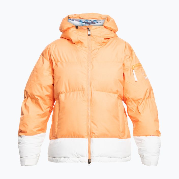 Жіноча сноубордична куртка ROXY Chloe Kim Puffy mock orange 4
