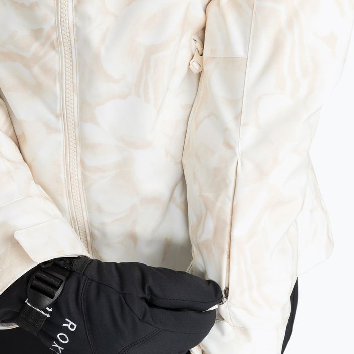 Жіноча сноубордична куртка ROXY Jet Ski egret glow 6