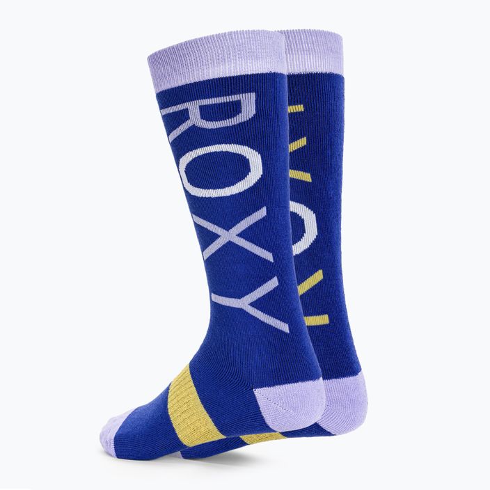 Жіночі шкарпетки для сноуборду ROXY Misty сині 2