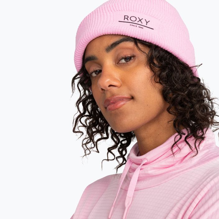Шапка сноубордична жіноча ROXY Folker Beanie pink frosting 8