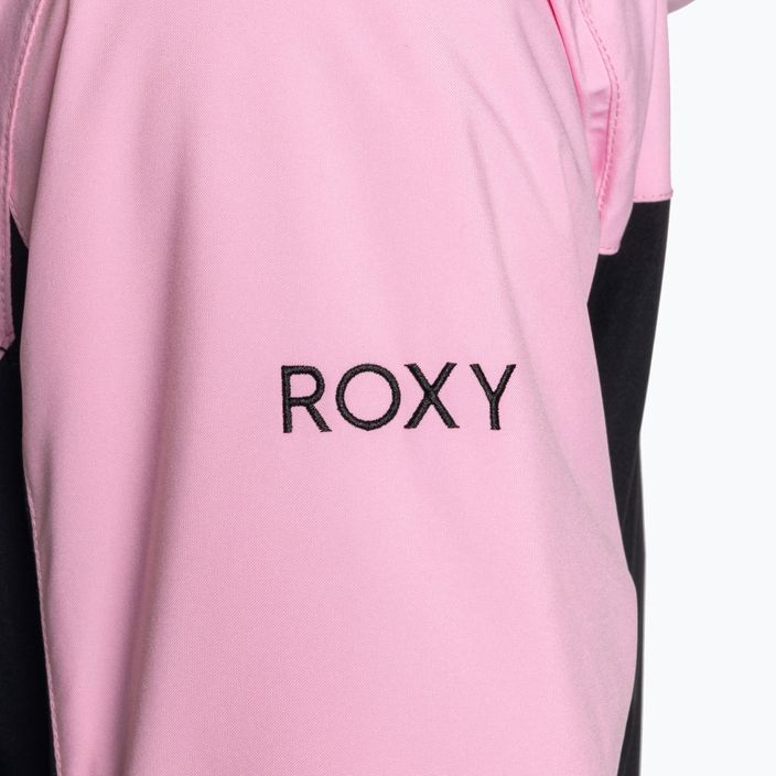 Жіноча сноубордична куртка ROXY Free Jet Block рожева матова 10