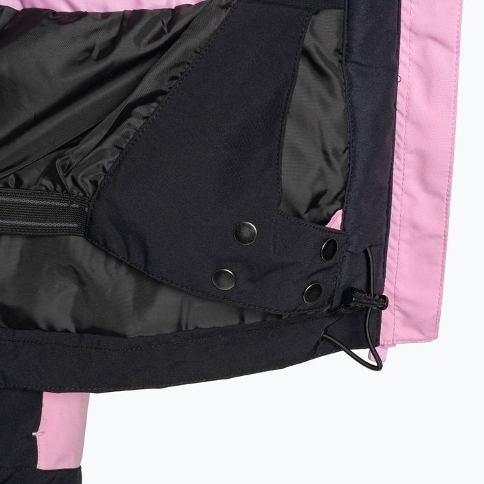 Жіноча сноубордична куртка ROXY Free Jet Block рожева матова 11