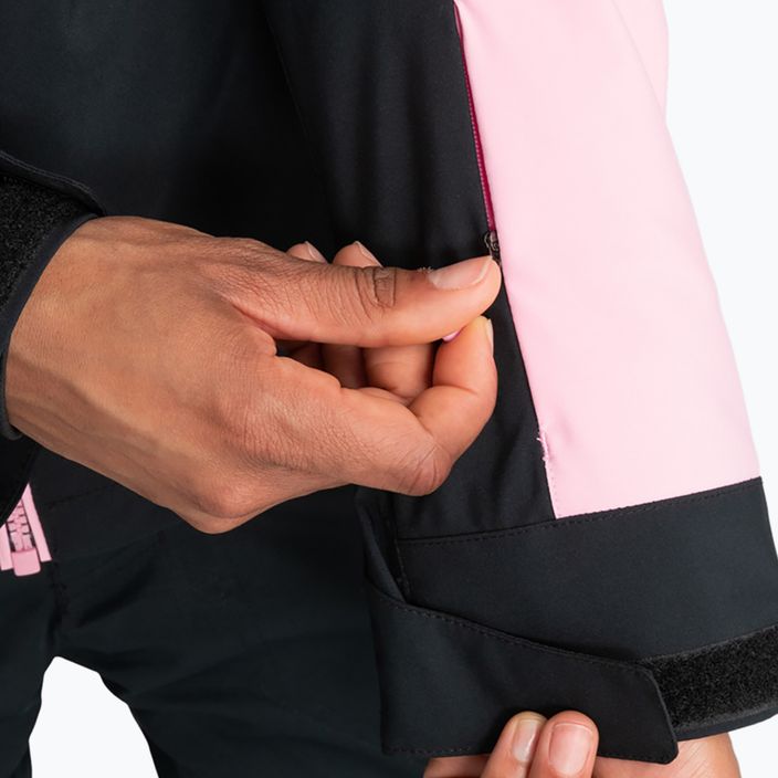 Жіноча сноубордична куртка ROXY Free Jet Block рожева матова 4