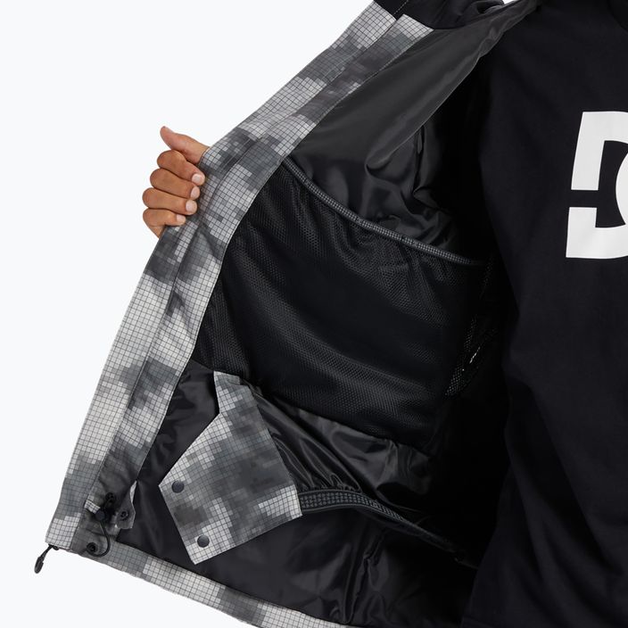 Чоловіча сноубордична куртка DC Basis Print Cloud Cover 7