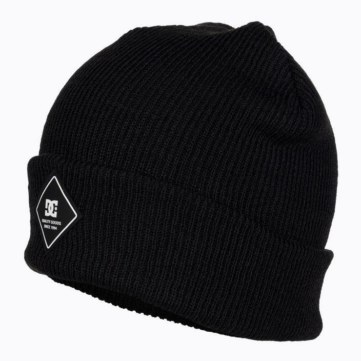 Чоловіча зимова шапка DC Label чорна 3